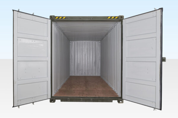 20FT HIGH CUBE CONTAINER – ONE TRIP (9FT 6′ HIGH)