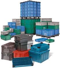 plastic shipping containers